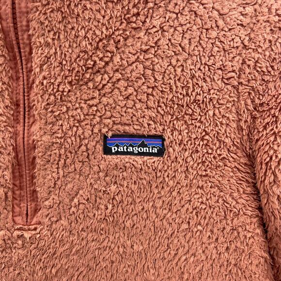 Patagonia Worn Wear Los Gatos 1/4-Zip‎ Fleece Jacket Womens Small Century Pink - Picture 7 of 11